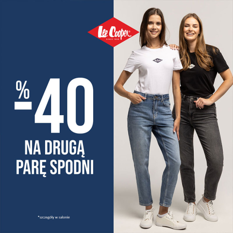 -40% na drugą parę spodni