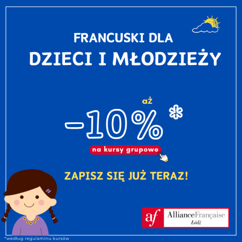 FRANCUSKI DLA DZIECI I MŁODZIEŻY