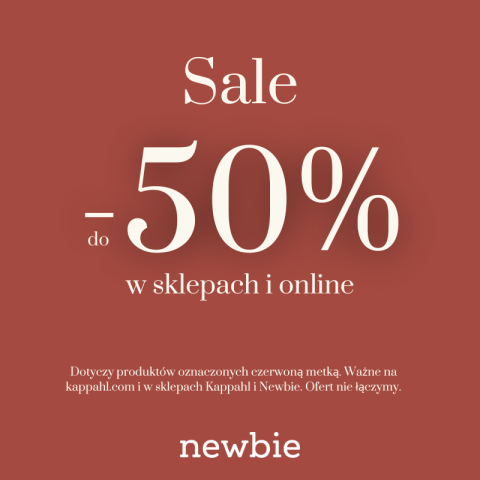 Sale Do -50% w sklepach i online