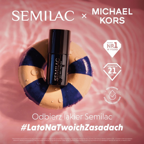 Michael Kors x Semilac - odbierz lakier Samilac