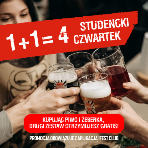 Studencki Czwartek ! 