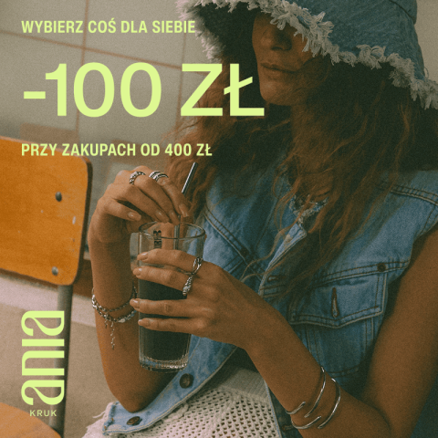 -100 zł od 400 zł!