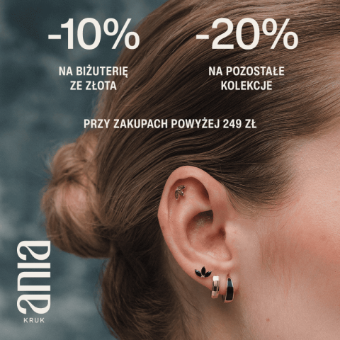 -10% na złoto i -20% od 249 zł!