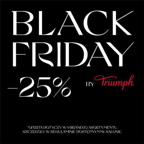 Triumph Black Friday -25%