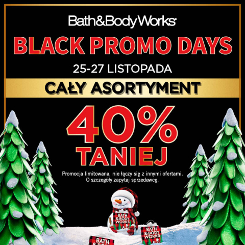 BLACK PROMO DAYS 40% TANIEJ!