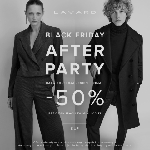 Black Friday AFTER PARTY -50%