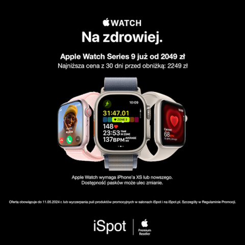 Promocja Apple Watch w iSpot!