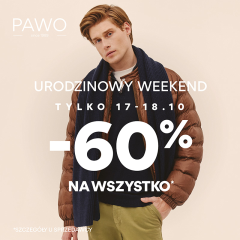 Salon PAWO świętuje 19. urodziny w Manufakturze!