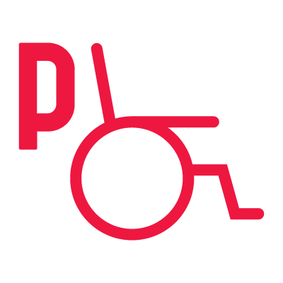 Car parking spaces for the disabled